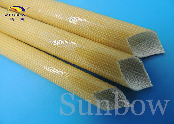 중국 ROHS &amp; Rated,voltage 300V polyurethane fiberglass sleeve (PU fiberglass sleeve) 협력 업체